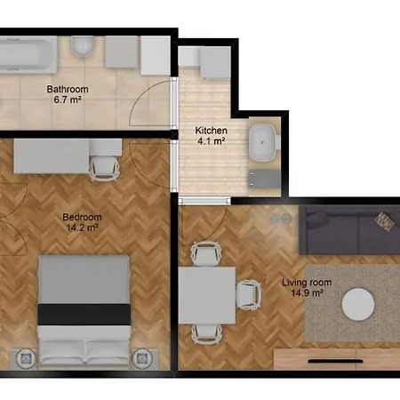 Апартаменты Laurel *